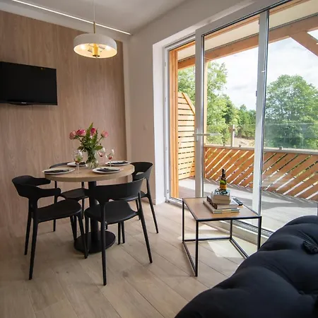 شقة W Naturze - Apartament Dla Aktywnych Z Balkonem I Widokiem Na Gory, Blisko Szlaki, Przy Stoku Z Wyciagiem Dolina Szczescia شكلارسكا بوريبا